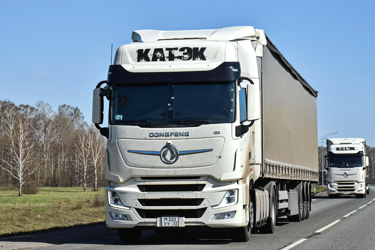 Владимирская область, № М 220 УУ 33 — Dongfeng GX DFH4180