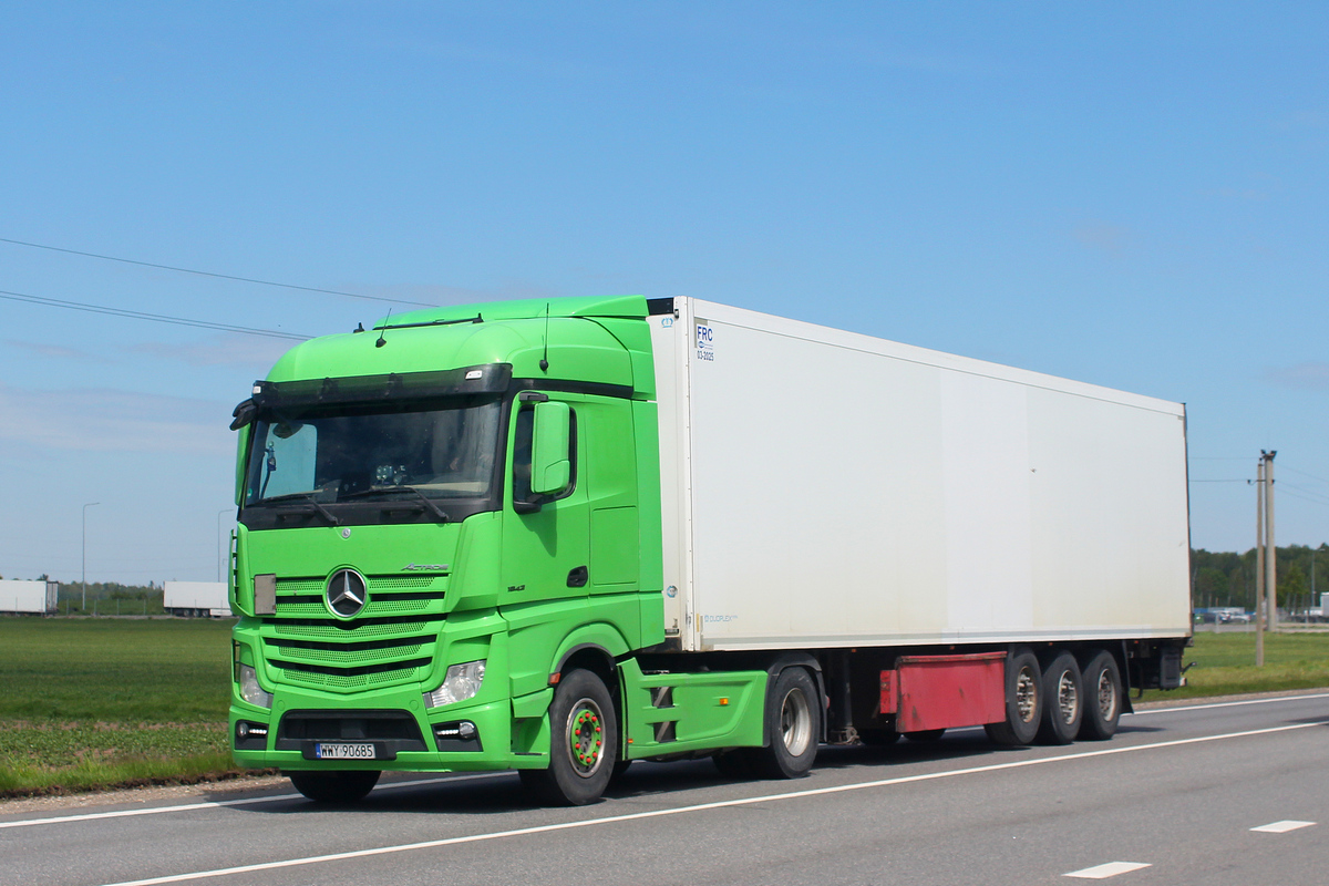 Польша, № WWY 90685 — Mercedes-Benz Actros ('2011) 1842