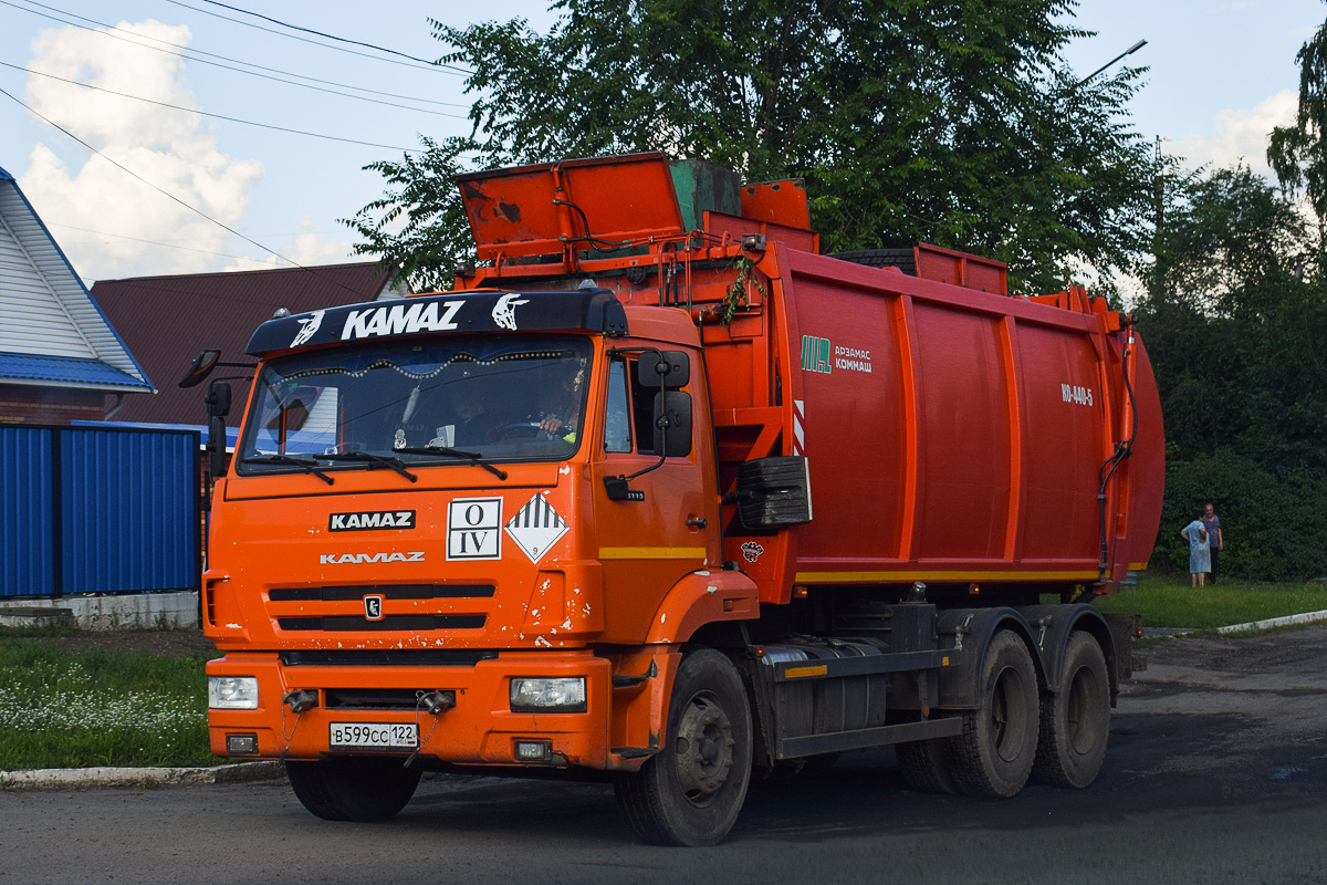 Алтайский край, № В 599 СС 122 — КамАЗ-65115-50