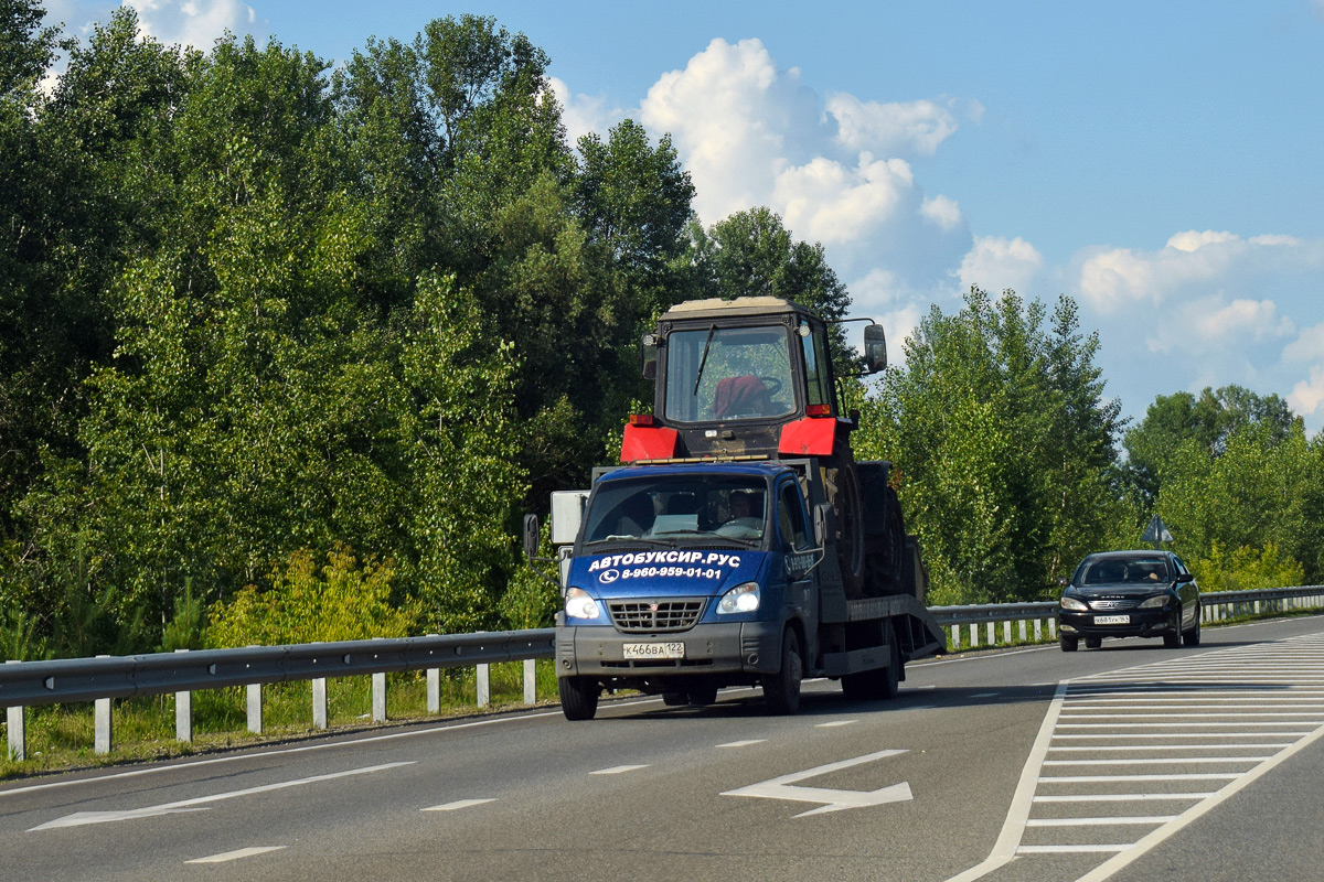 Алтайский край, № К 466 ВА 122 — ГАЗ-33106 "Валдай"