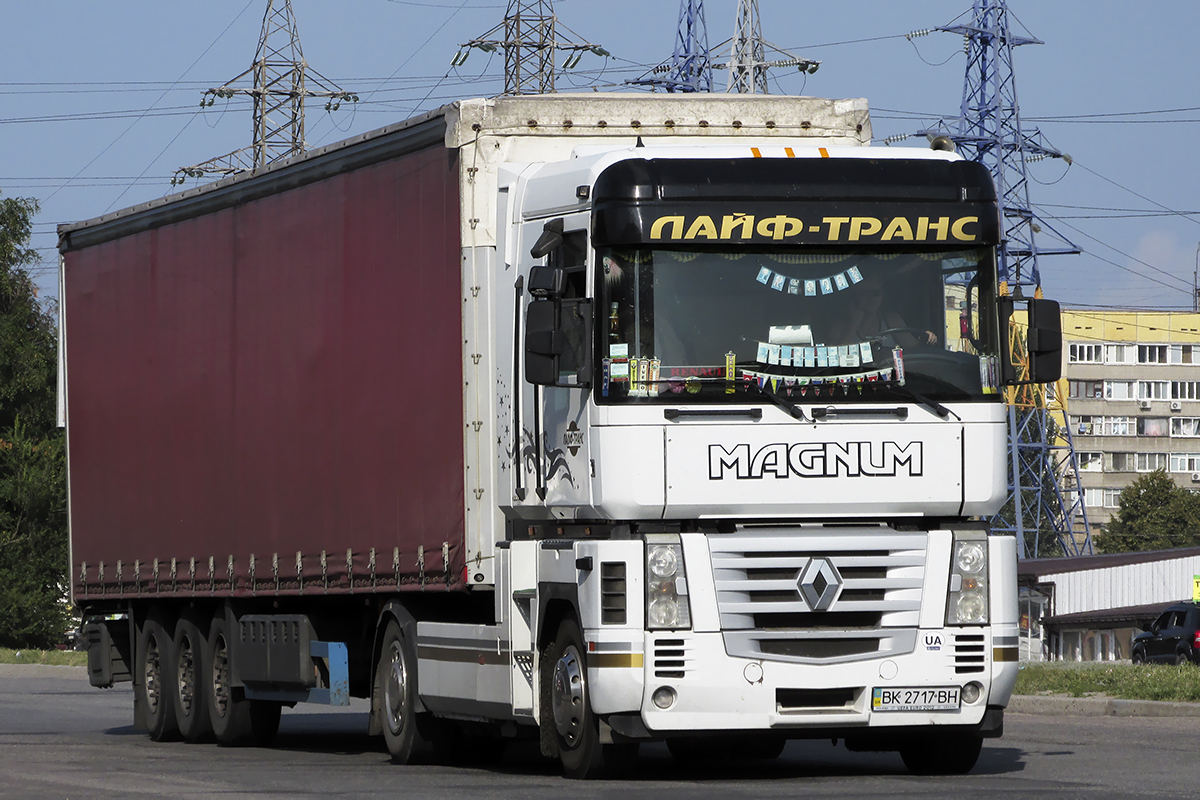 Ровненская область, № ВК 2717 ВН — Renault Magnum E-Tech ('2001)
