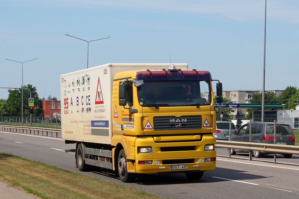 Литва, № GGT 491 — MAN TGA 18.310