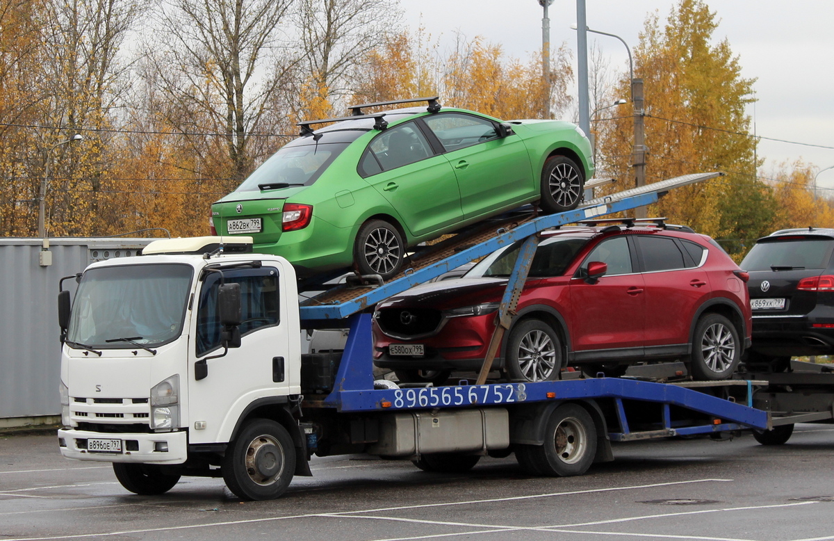 Москва, № В 896 ОЕ 797 — Isuzu NPR75 [Z7X]