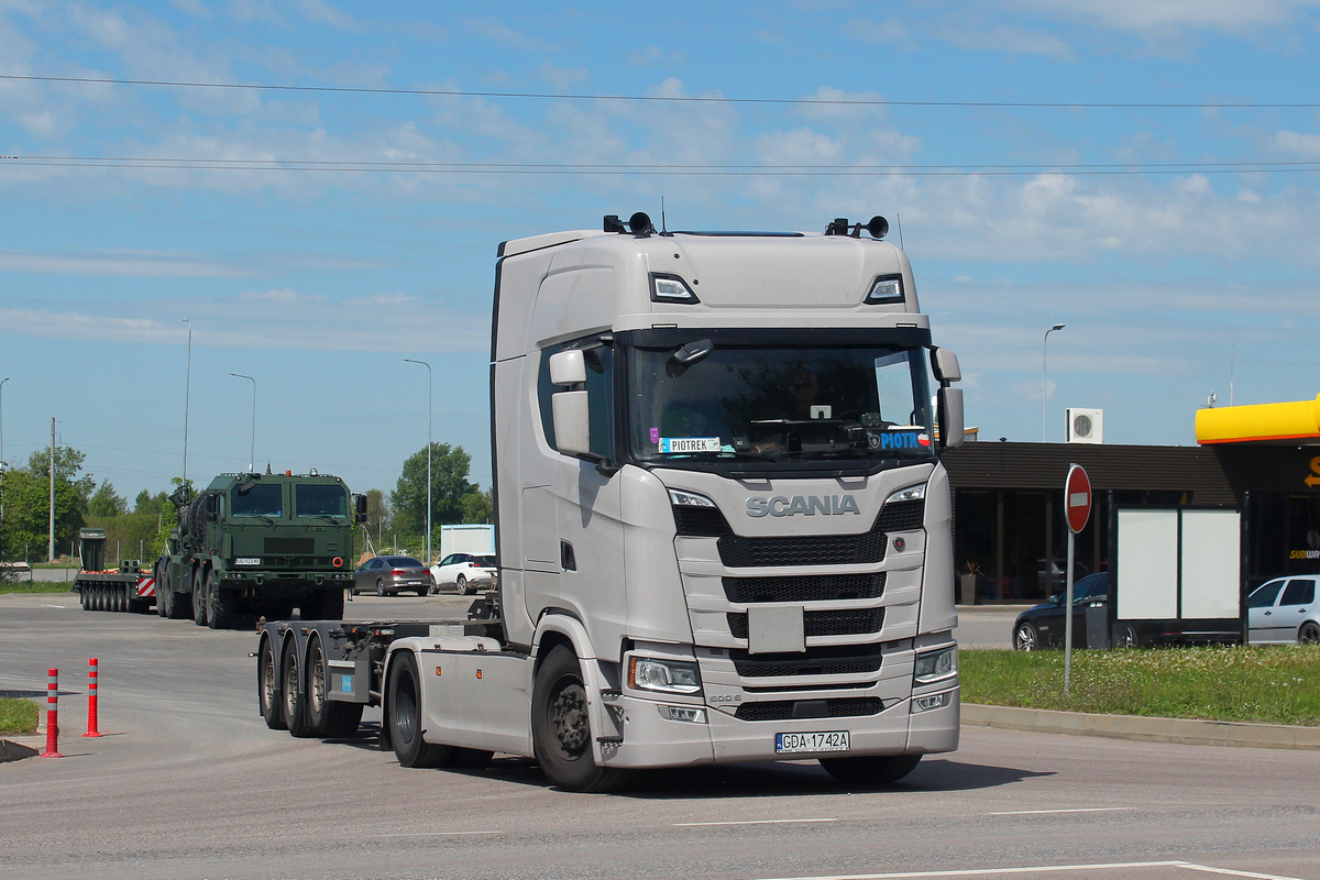 Польша, № GDA 1742A — Scania ('2016) S500