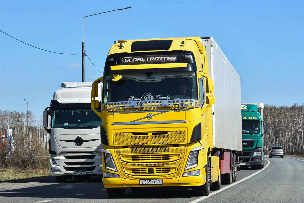 Тюменская область, № В 565 ТР 72 — Volvo ('2012) FH.500