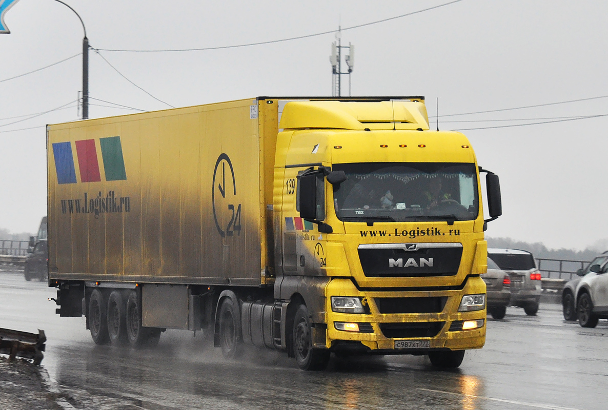 Москва, № 139 — MAN TGX ('2007) 18.400