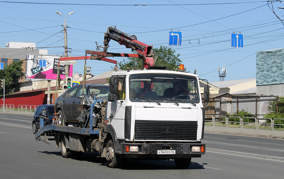 Челябинская область, № Х 949 РР 56 — МАЗ-437043