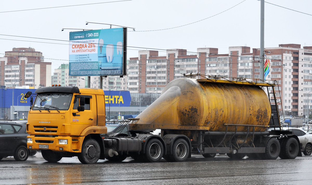 Омская область, № Х 525 АР 55 — КамАЗ-65116-A5(48)