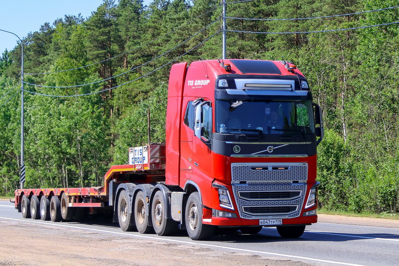 Санкт-Петербург, № В 047 ТР 178 — Volvo ('2012) FH16.700