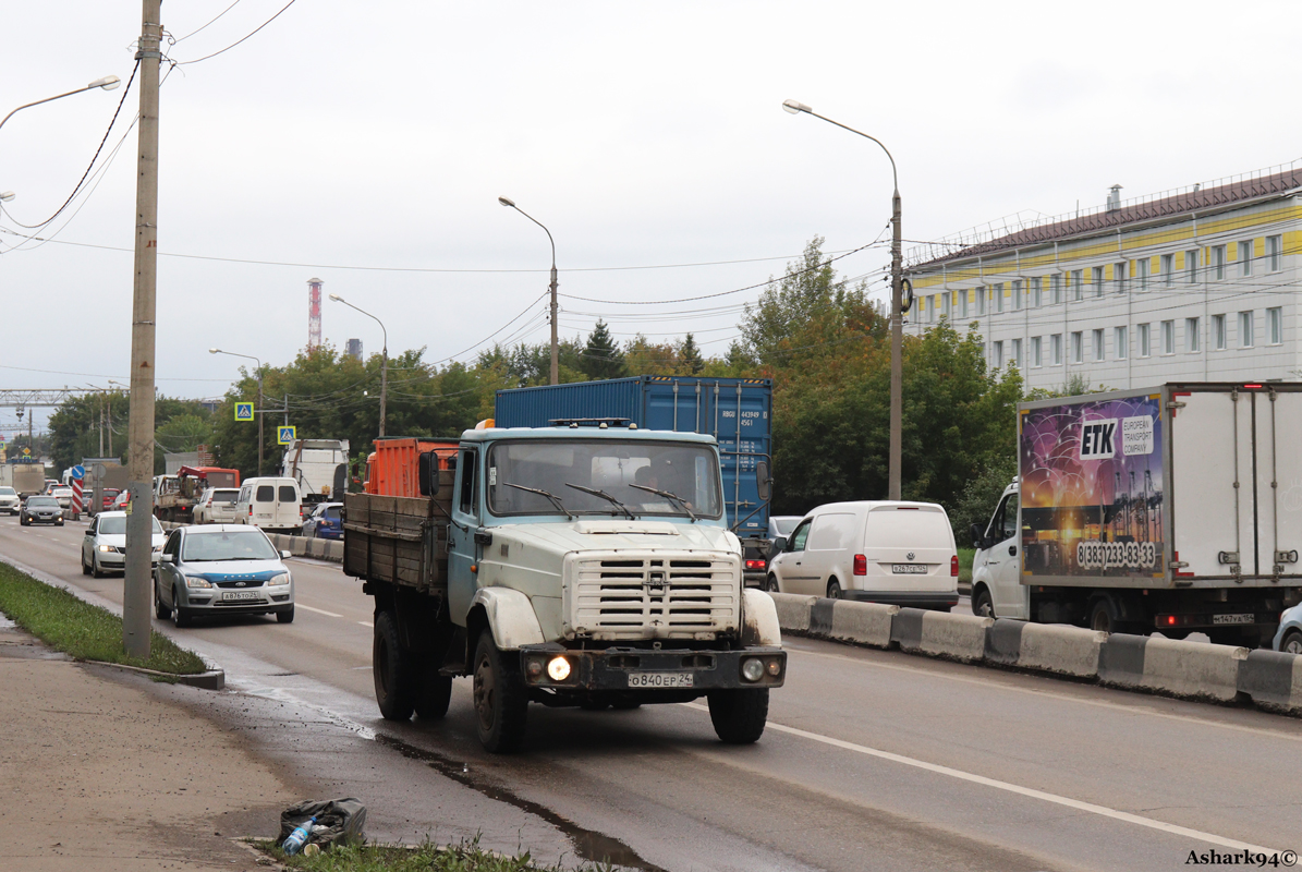 Красноярский край, № О 840 ЕР 24 — ЗИЛ-433360