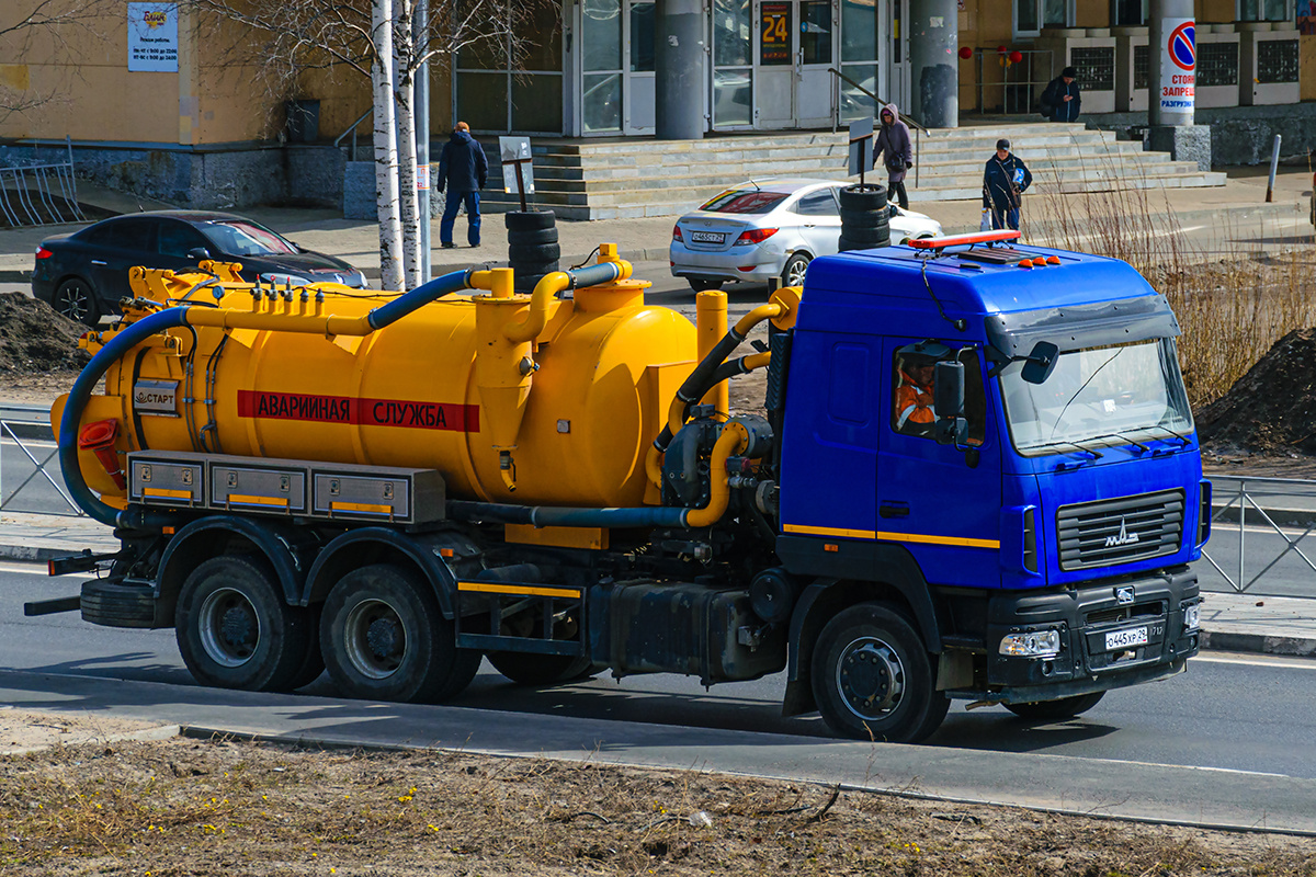 Архангельская область, № О 445 ХР 29 — МАЗ-631228