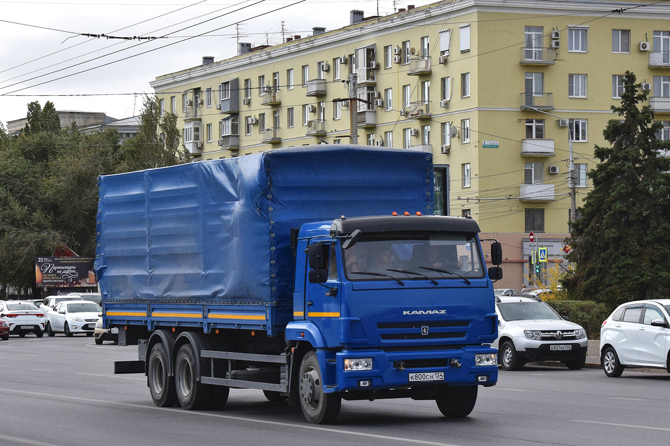 Волгоградская область, № К 800 СН 134 — КамАЗ-65117 (общая модель)