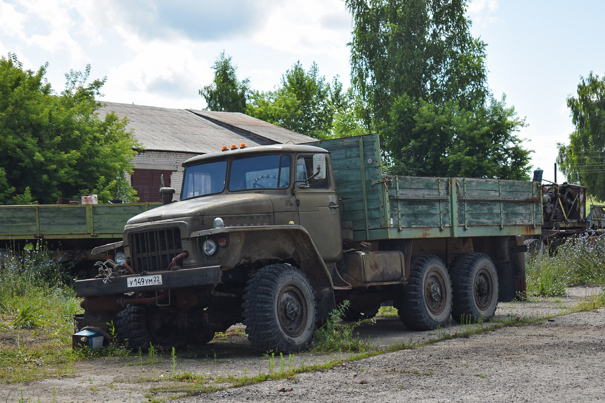 Алтайский край, № У 149 УМ 22 — Урал-375Д