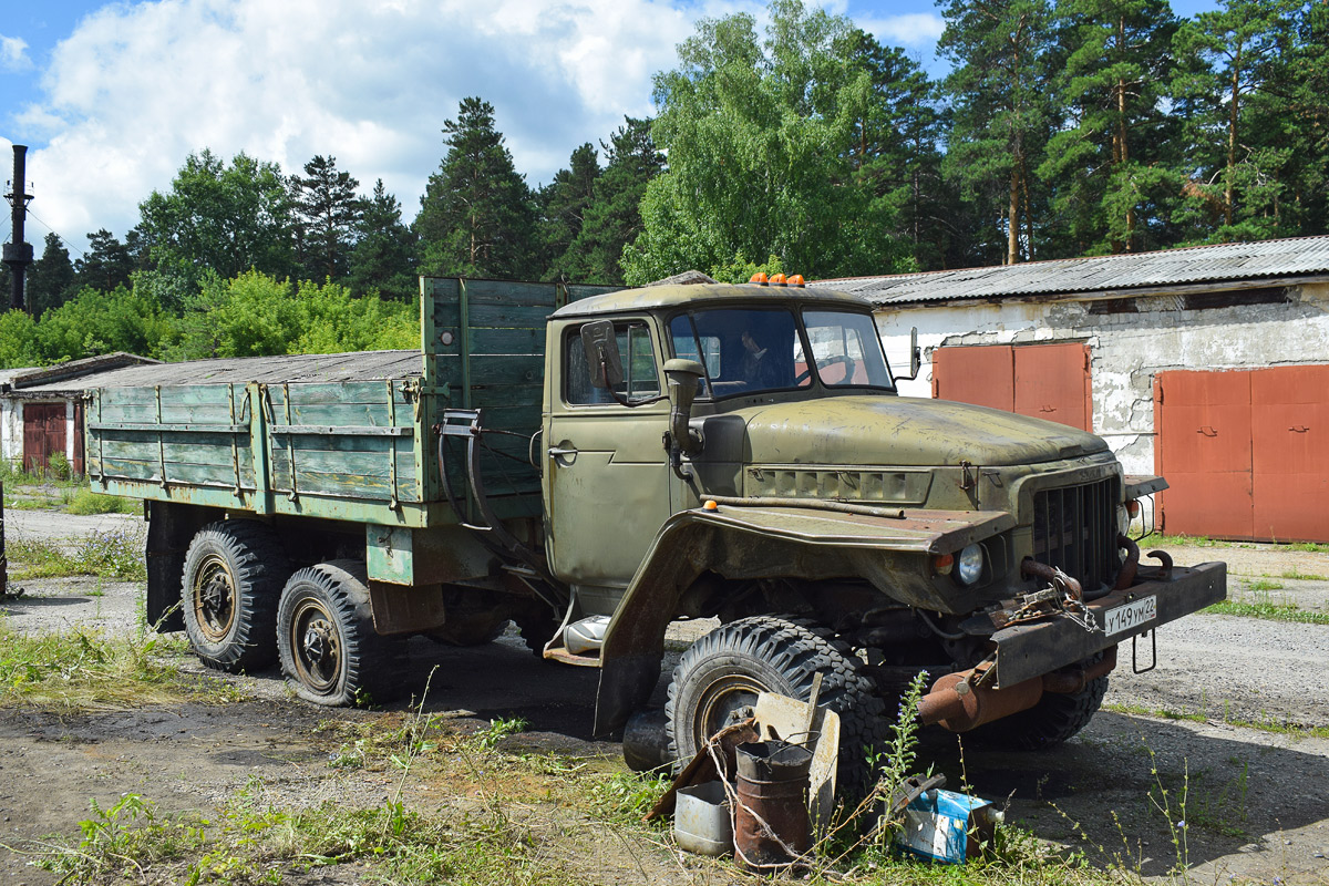 Алтайский край, № У 149 УМ 22 — Урал-375Д