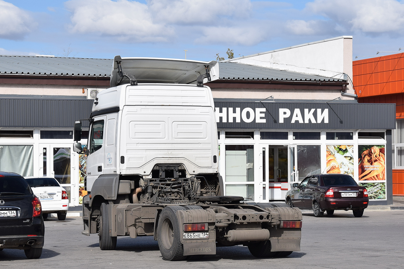 Волгоградская область, № Е 865 НЕ 134 — Mercedes-Benz Axor 1840 [Z9M]