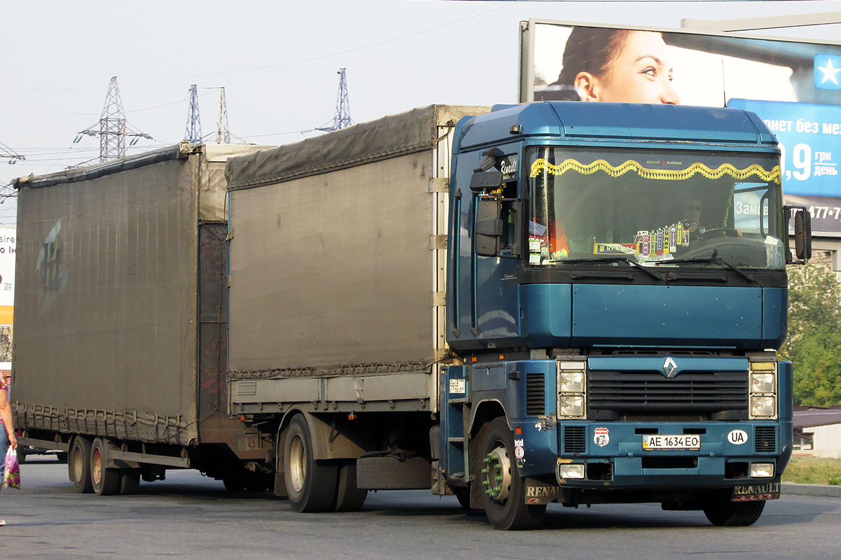 Днепропетровская область, № АЕ 1634 ЕО — Renault Magnum Integral ('1997)
