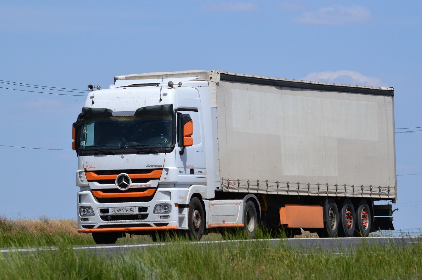 Мордовия, № Е 454 ТМ 13 — Mercedes-Benz Actros ('2009) 1844