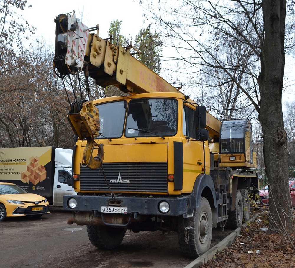 Смоленская область, № А 369 ОС 67 — МАЗ-631705
