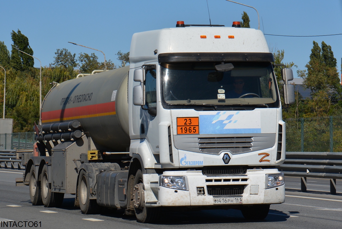 Ростовская область, № М 416 РН 161 — Renault Premium ('2006) [X9P]