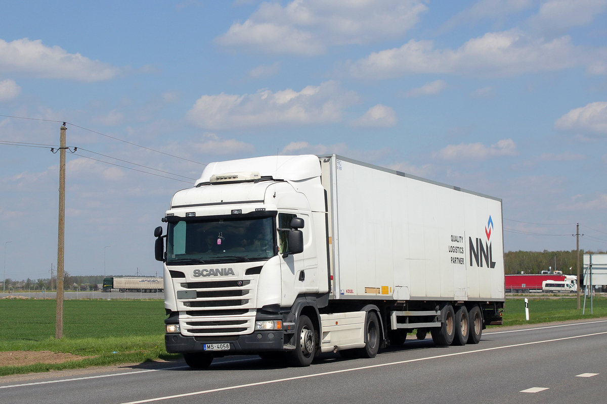 Латвия, № MS-4058 — Scania ('2013) R450