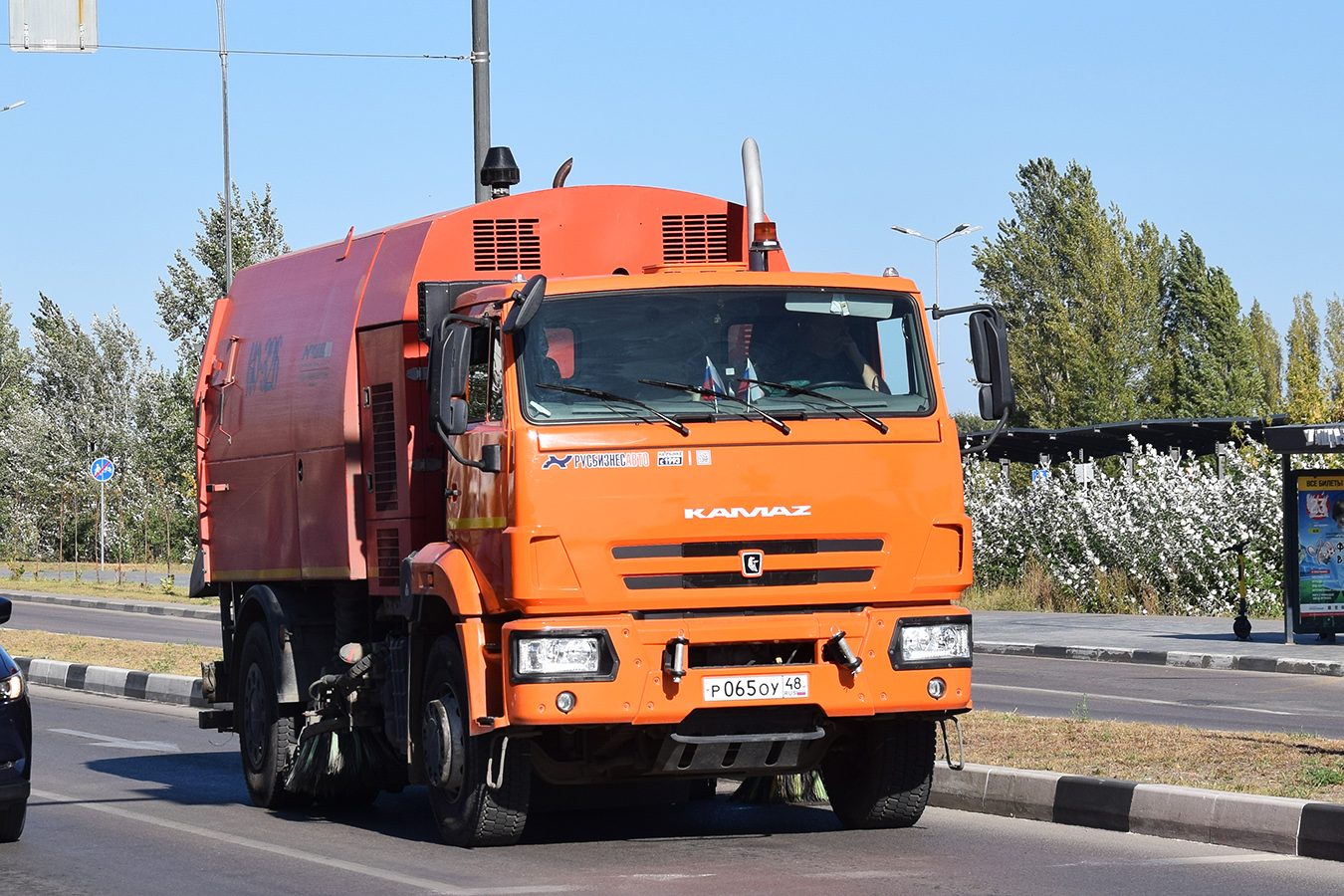 Липецкая область, № Р 065 ОУ 48 — КамАЗ-53605 (общая модель)