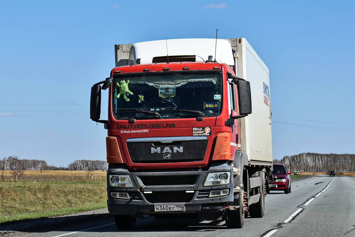 Свердловская область, № Н 360 ВУ 196 — MAN TGS 26.350