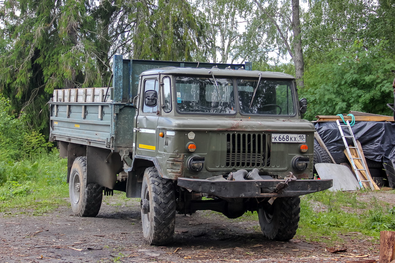 Карелия, № К 668 КХ 10 — ГАЗ-66-15