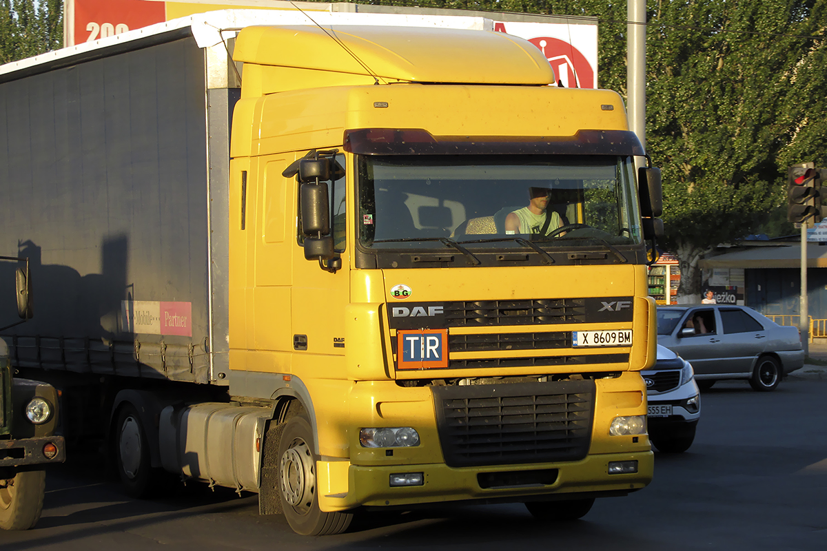 Болгария, № X 8609 BM — DAF XF95 FT