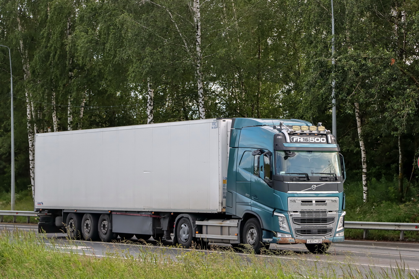 Омская область, № Х 837 РС 55 — Volvo ('2012) FH.500