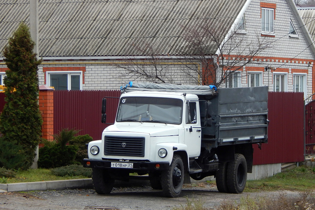 Белгородская область, № Т 018 НР 31 — ГАЗ-3307