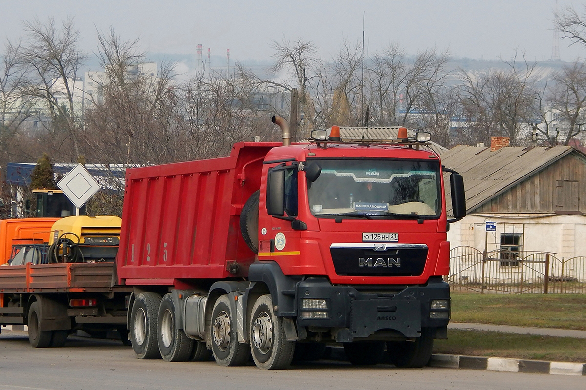 Белгородская область, № О 125 НН 31 — MAN TGS 41.440