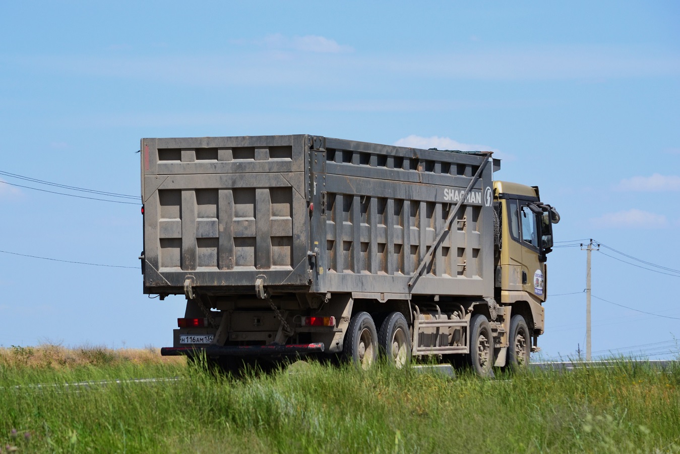 Волгоградская область, № Н 116 АМ 134 — Shaanxi Shacman X3000 SX3318
