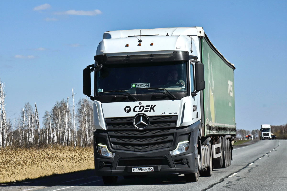 Новосибирская область, № О 199 МР 154 — Mercedes-Benz Actros '18 1845 [Z9M]