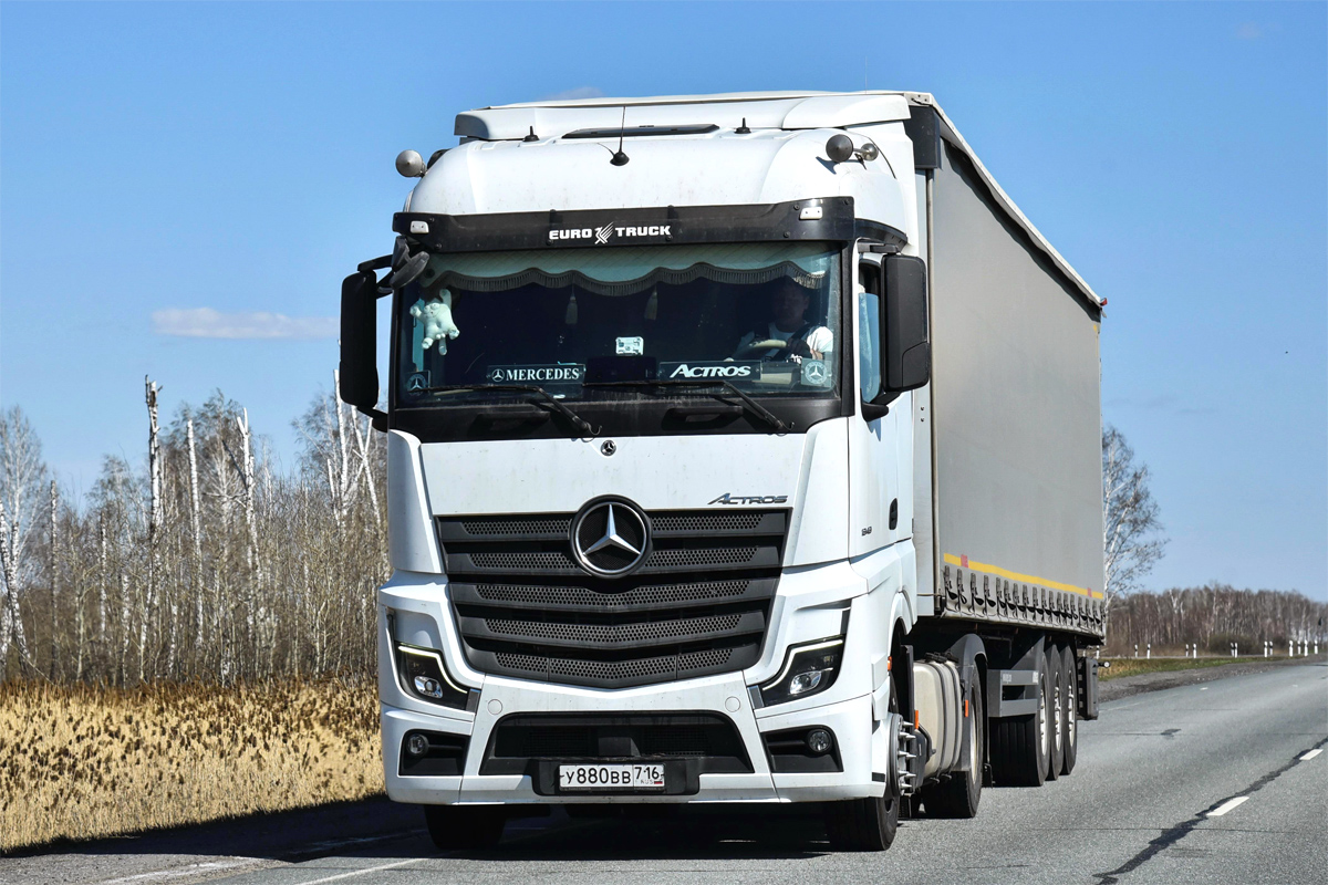 Татарстан, № У 880 ВВ 716 — Mercedes-Benz Actros ('2022) [LRD]