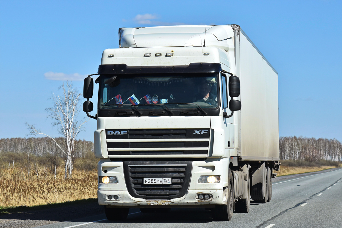 Новосибирская область, № Н 285 МЕ 154 — DAF XF105 FT