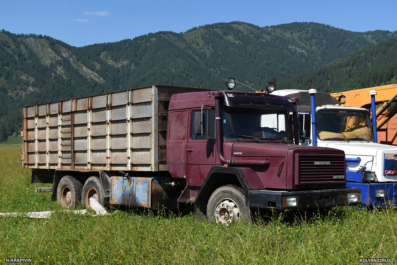 Алтай, № (04) Б/Н 0018 — Magirus-Deutz 256D26; Алтай — Автомобили без номеров