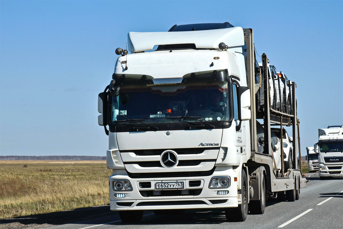 Самарская область, № Е 652 УУ 763 — Mercedes-Benz Actros ('2003) 1844