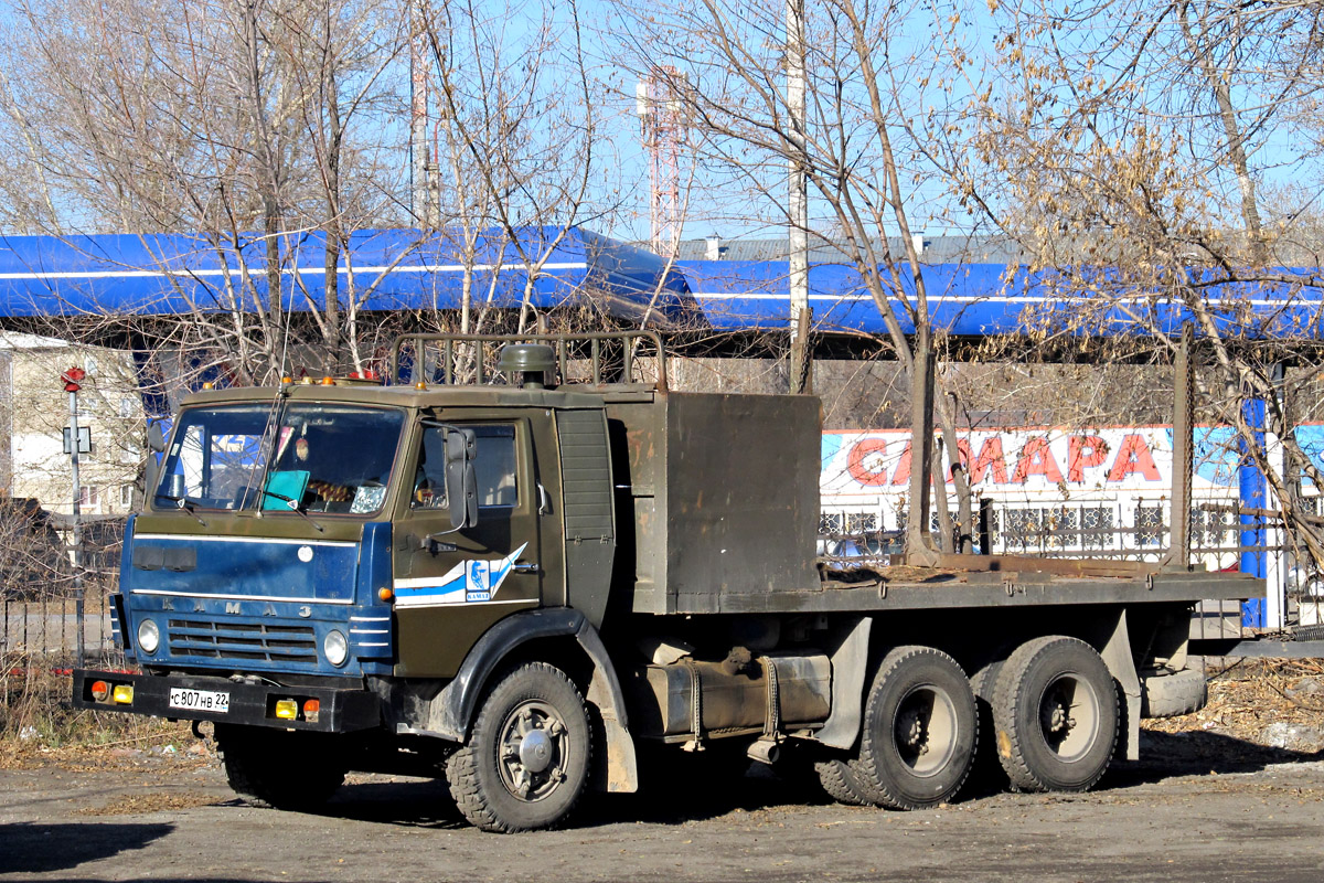Алтайский край, № С 807 НВ 22 — КамАЗ-54112