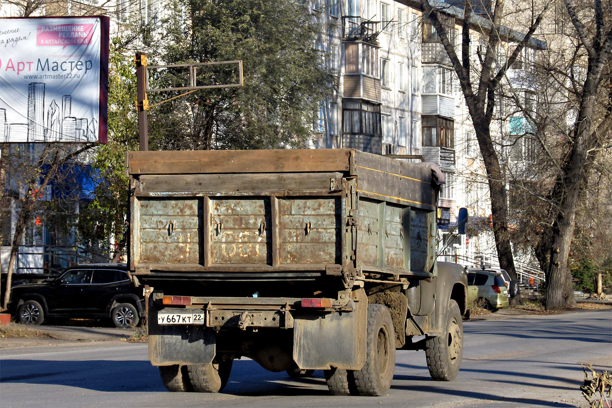 Алтайский край, № У 667 КТ 22 — ЗИЛ-495710