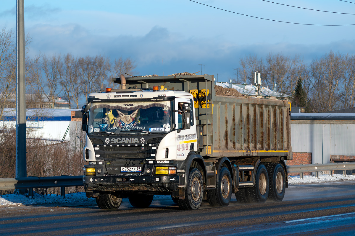 Архангельская область, № О 752 АР 29 — Scania ('2011) P440