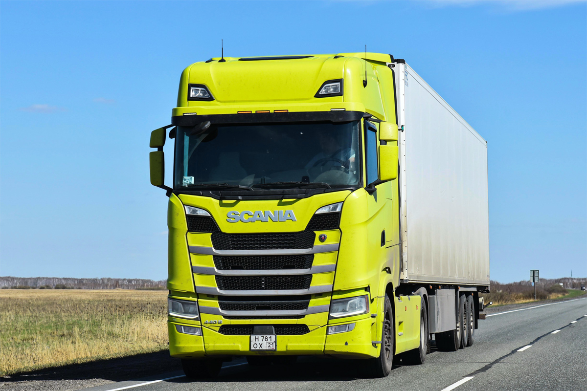 Чувашия, № Н 781 ОХ 21 — Scania ('2016) S440
