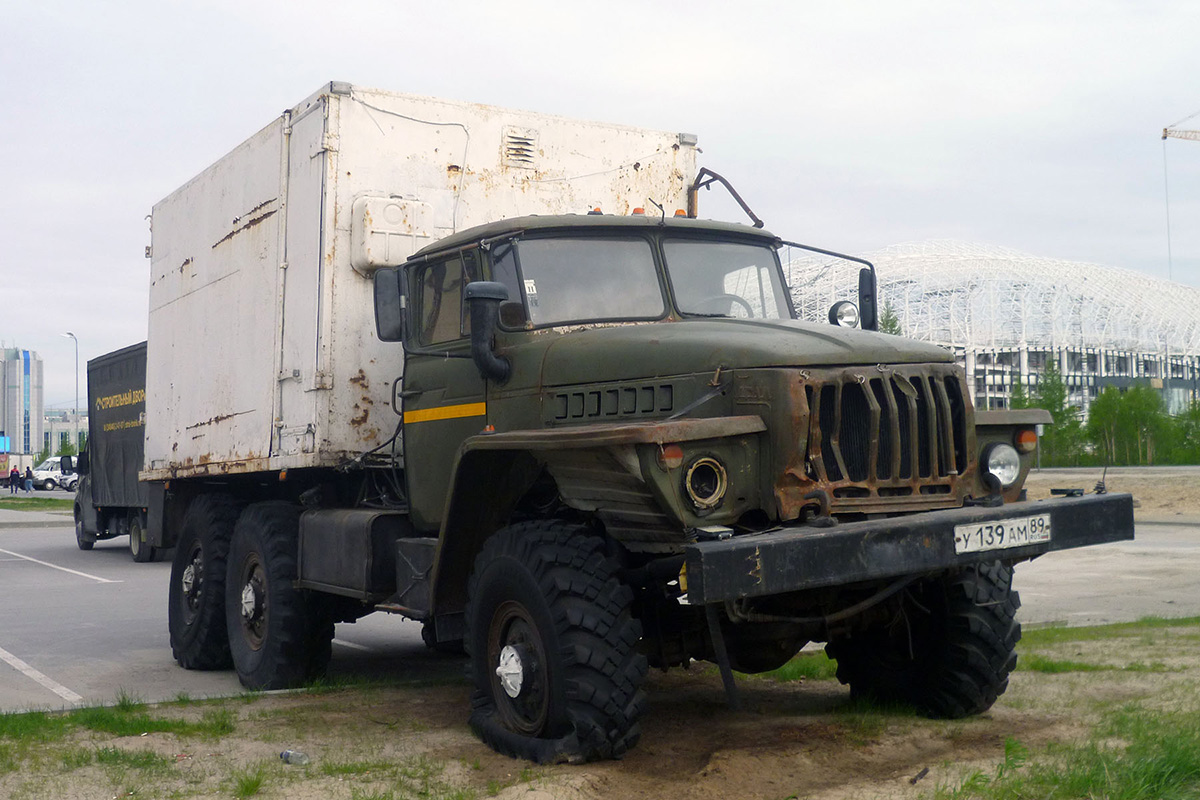 Ямало-Ненецкий автоном.округ, № У 139 АМ 89 — Урал-4320 / 5557 (общая модель)