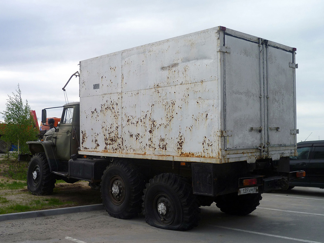 Ямало-Ненецкий автоном.округ, № У 139 АМ 89 — Урал-4320 / 5557 (общая модель)