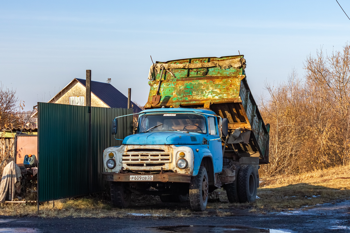 Омская область, № Р 609 ОВ 55 — ЗИЛ-495810