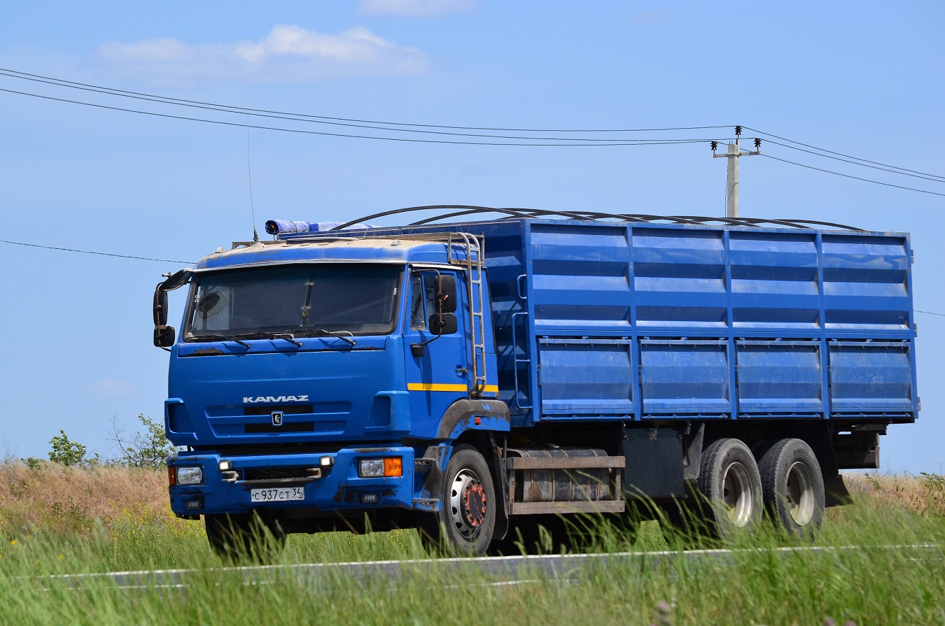 Волгоградская область, № С 937 СТ 34 — КамАЗ-65117-N3(78)