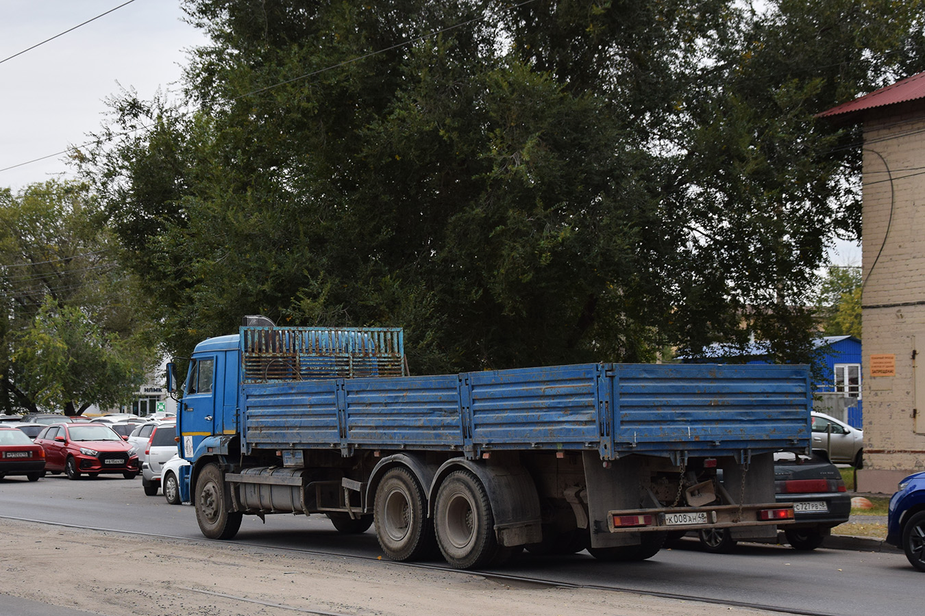 Липецкая область, № К 008 АН 48 — КамАЗ-65117-62