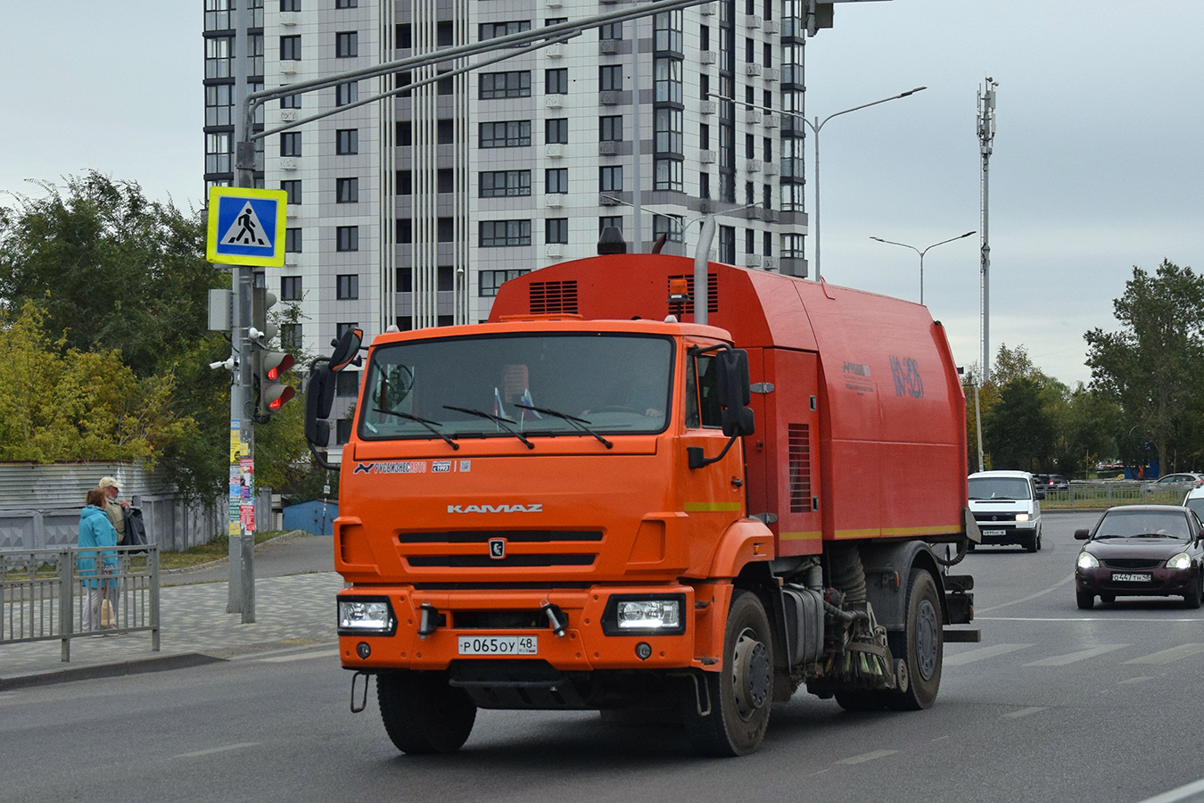 Липецкая область, № Р 065 ОУ 48 — КамАЗ-53605 (общая модель)