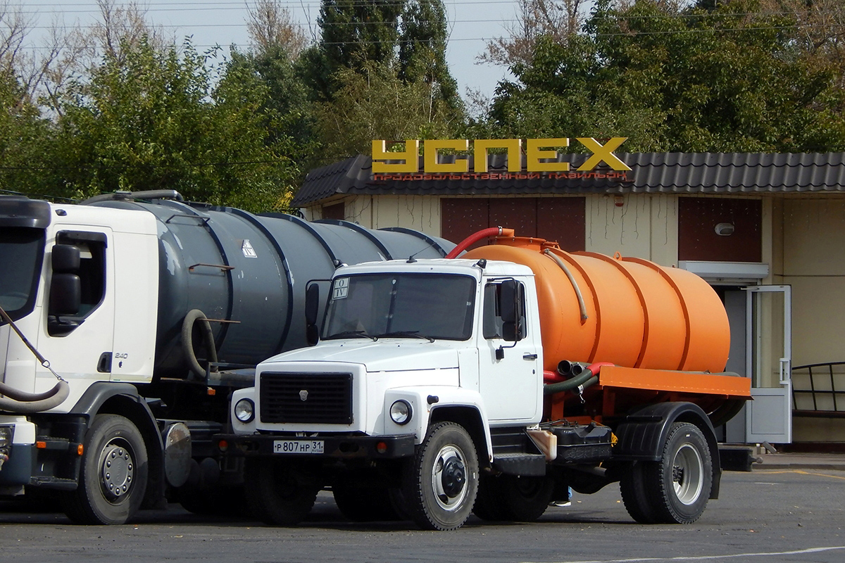 Белгородская область, № Р 807 НР 31 — ГАЗ-3309