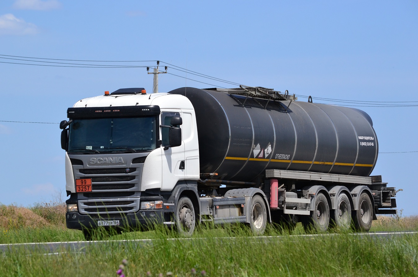Саратовская область, № А 877 ХР 164 — Scania ('2013) R440