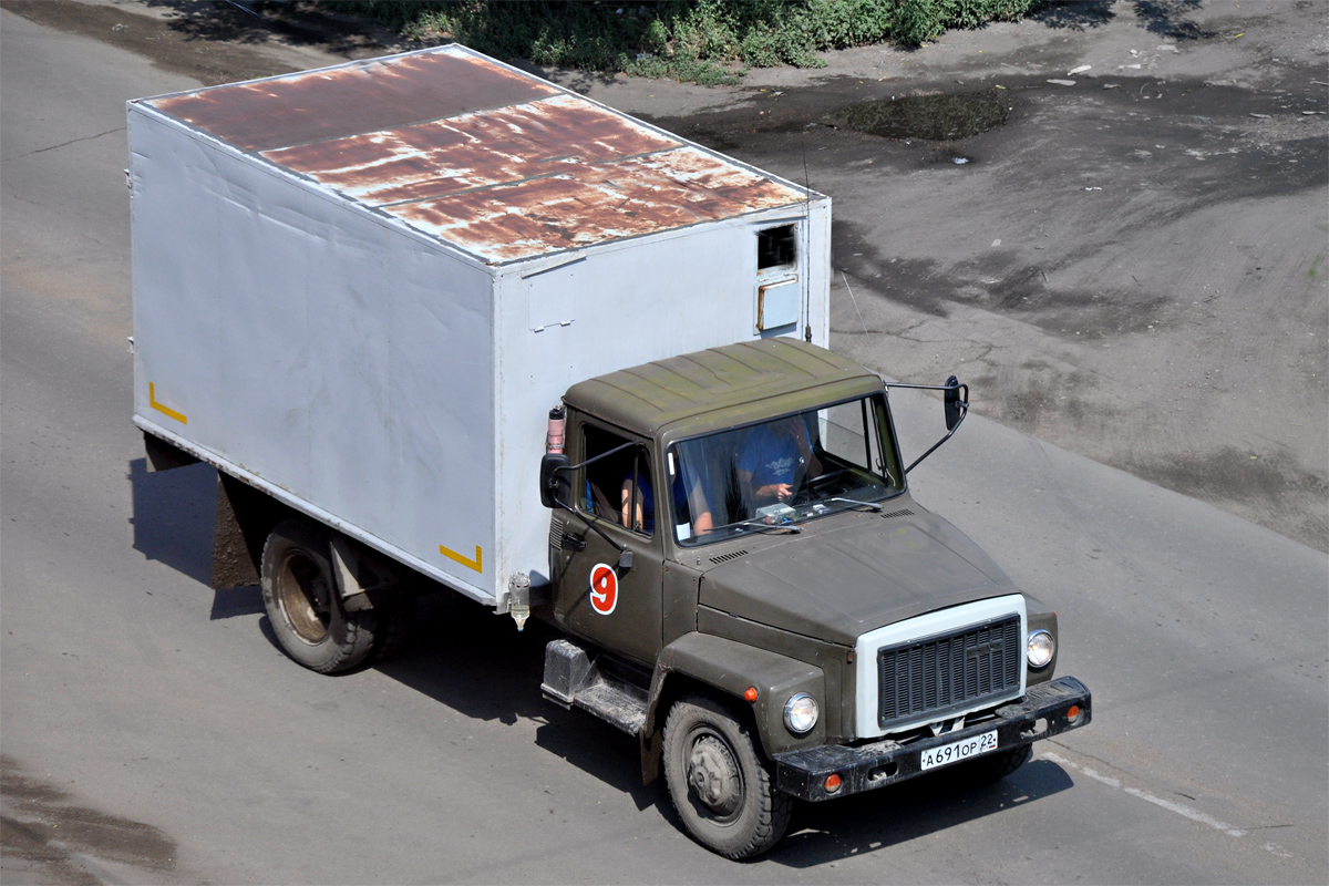 Алтайский край, № А 691 ОР 22 — ГАЗ-33073